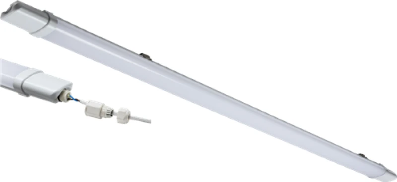 Image of Netlighting Knightsbridge TorlanECO Fast Fix 230V IP65 4FT 1250mm 36W LED Batten 5700K TORE5K36 White