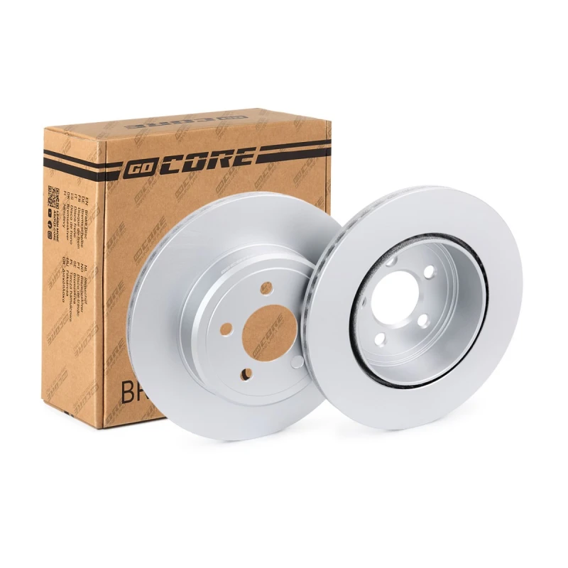 Image of goCORE GCH20606 Brake disc Rear Axle, Vented, Cast Iron, Coated, without bolts/screws Cast Iron Brake Disc (82)