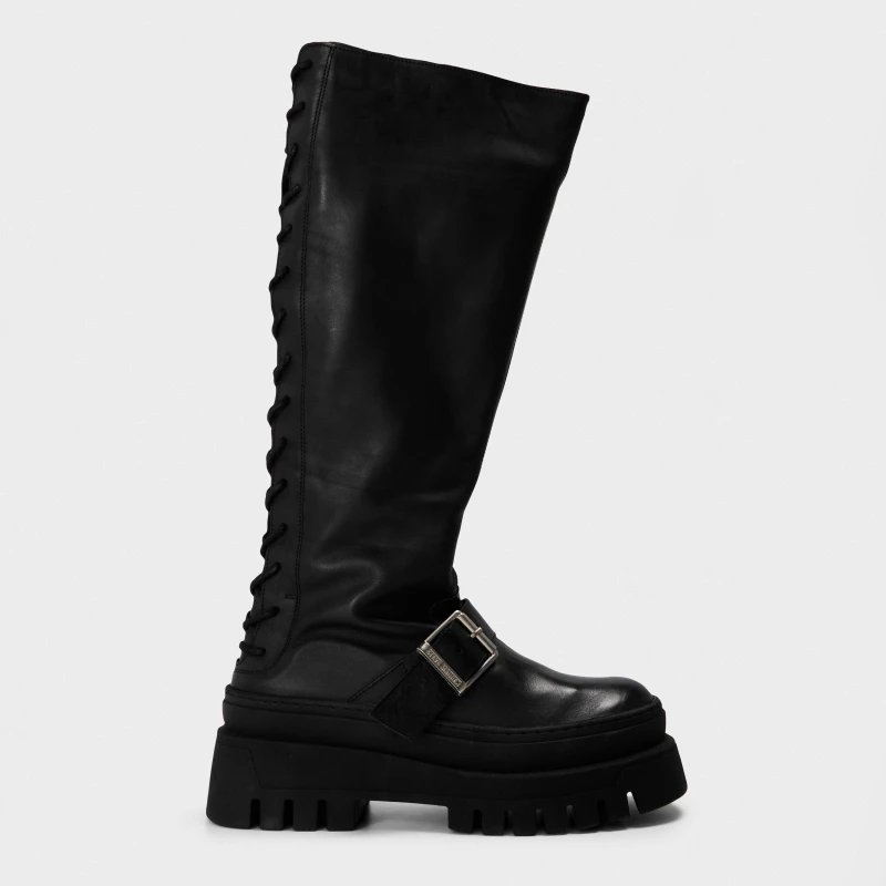 Image of Steve Madden Womens Knee High Boots Black Lthr female 3 (36)