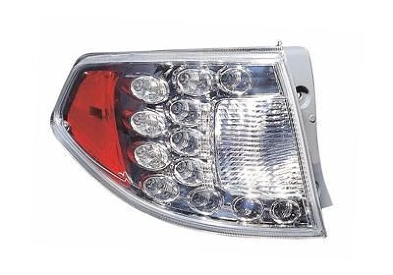 Image of VAN WEZEL 5136931 Rear light Outer section, without bulb holder, Left Combination Rearlight (391)