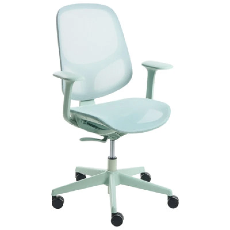 Image of Beliani Modern Office Chair Aeri Mint Green
