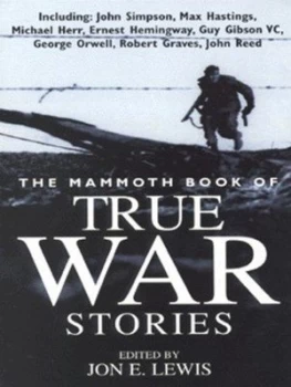 Image of The Mammoth Book of True War Stories by Jon E. Lewis Paperback