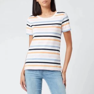 Image of Barbour Womens Newhaven Top - White - UK 12