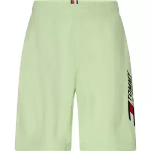 Image of Tommy Sport Tommy Sport Essential Logo Shorts Mens - Yellow
