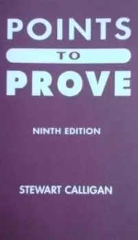 Image of Points Points to Prove by Stewart Calligan