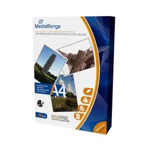 image of MediaRange InkJet Photo Paper A4 Gloss 220gsm Ref MRINK103 100 Sheets