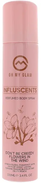Image of Oh My Glam Influscent Dont Be Greedy Flowers In The Wind Deodorant 100ml