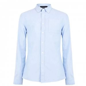 Image of Firetrap Basic Oxford Shirt - Blue