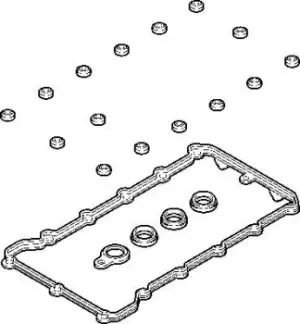 image of Cylinder Head Cover Gasket Set 135.391 by Elring