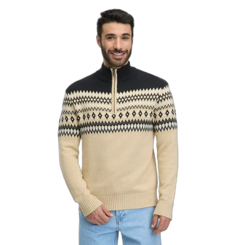Image of Ragwear Sweater Ragwear Norwaian Beige Male L