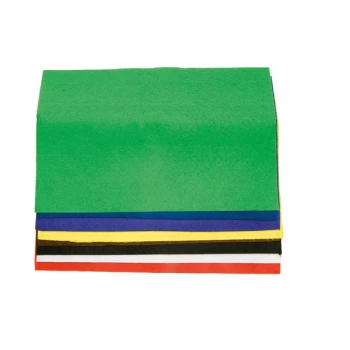 Image of Rapid Felt Sheets, A4, Assorted Colours - Pack of 8