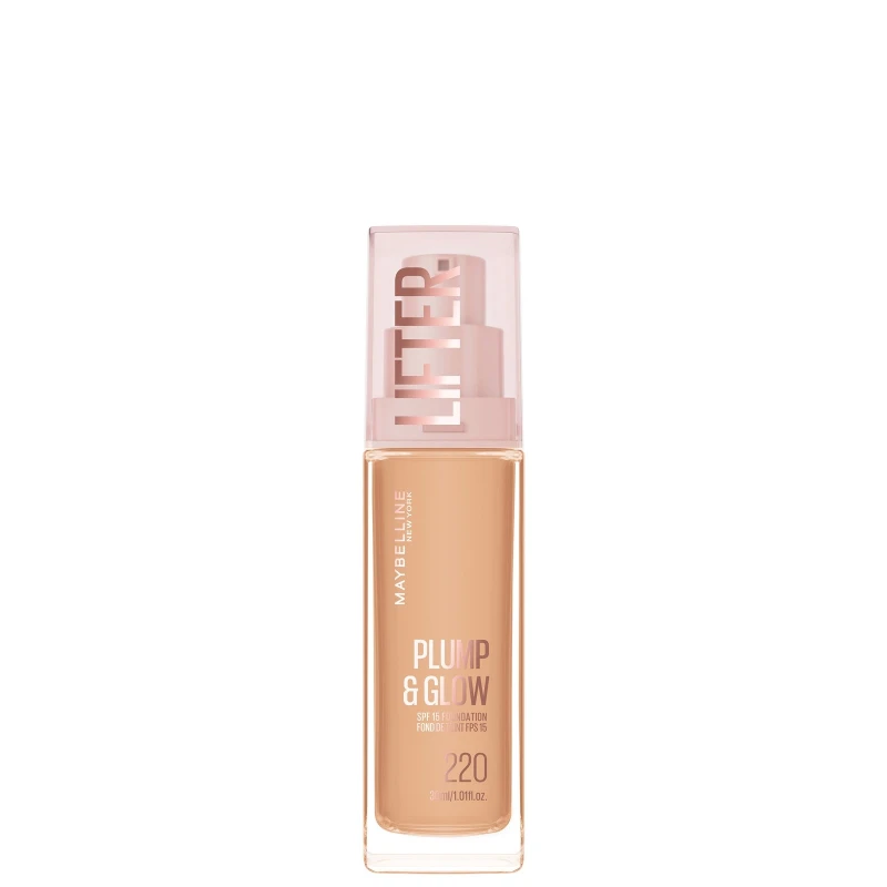 Image of Maybelline New York Lifter Lifter Plump & Glow Foundation (Various Shades) - 220