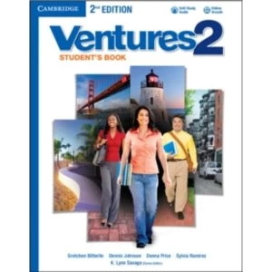 image of Ventures Level 2 Student's Book with Audio CD