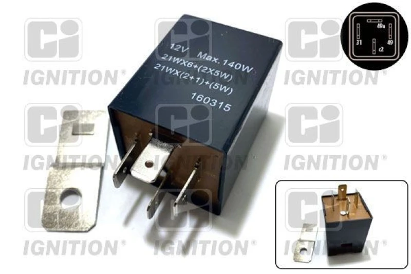 Image of QUINTON HAZELL Indicator relay QUINTON HAZELL XFL106
