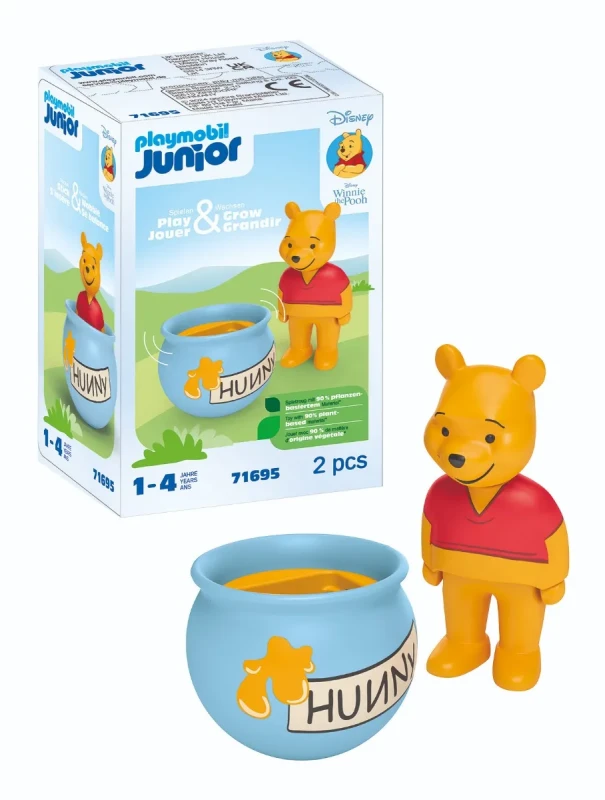Image of Playmobil Junior & Disney: Winnie's Counter Balance Honey Pot 71695