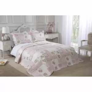 Image of Emma Barclay Cotswold Bedspread Double Bed Pink