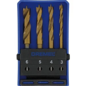 Image of Dremel 4 Piece Wood Drill Bit Set
