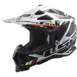 Image of LS2 MX700 Subverter Stomp White Black M