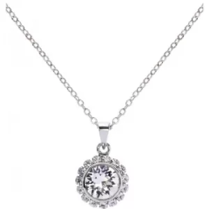 image of Ted Baker Ladies Sela Crystal Chain Pendant Necklace