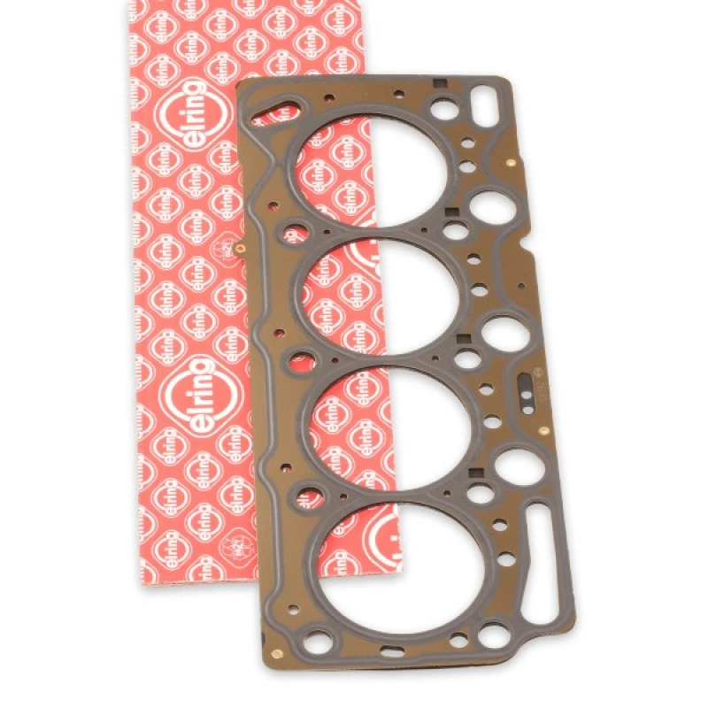Image of ELRING 158.382 Head Gasket 1mm, Multilayer Steel (MLS), Notches/Holes Number: 2 Gasket,cylinder head (318)