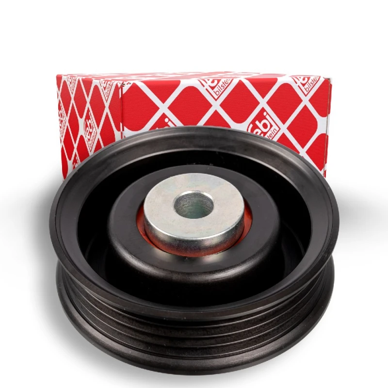 Image of Deflection / guide pulley, V-ribbed belt FEBI BILSTEIN 107286