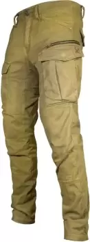 Image of John Doe Stroker Cargo XTM Motorcycle Textile Pants, beige, Size 28, beige, Size 28