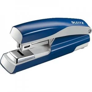 image of Leitz 5505-00-35 5505-00-35 Flat-stack stapler Blue Stapling capacity: 30 sheets (80 g/m²)