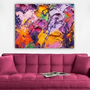 Image of 306782456_70100 Multicolor Decorative Canvas Painting