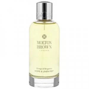 image of Molton Brown Orange & Bergamot Home and Linen Mist 100ml