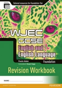 Image of Wjec Gcse English and English Language. Foundation by Paula Adair Paperback