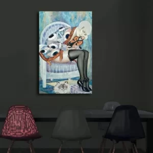 Image of 4570?ACT-27 Multicolor Decorative LED Lighted Canvas Painting