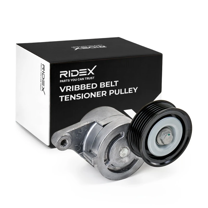 Image of RIDEX 310T0345 Tensioner Pulley Tensioner Pulley,v-ribbed belt (310)