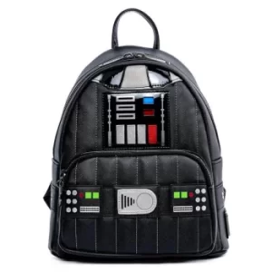 Image of Loungefly Star Wars Darth Vader Light Up Cosplay Mini Backpack