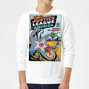 Image of Justice League Starro The Conqueror Cover Sweatshirt - White - M