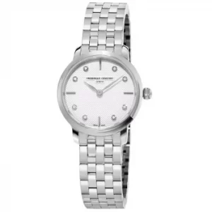 Frederique Constant Slimline Stainless Steel Bracelet Watch