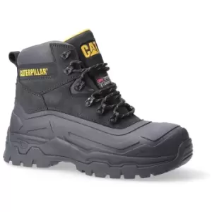 Image of CAT Workwear Mens Typhoon SBH Lace Up Leather Safety Boots UK Size 11 (EU 45)