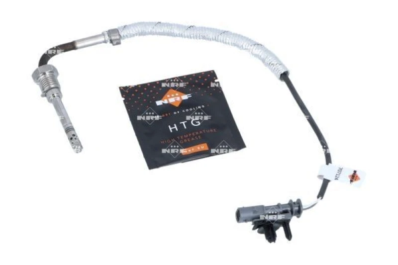 Image of NRF 707124 Sensors EASY FIT with synthetic grease Sensor,exhaust gas temperature (3938)