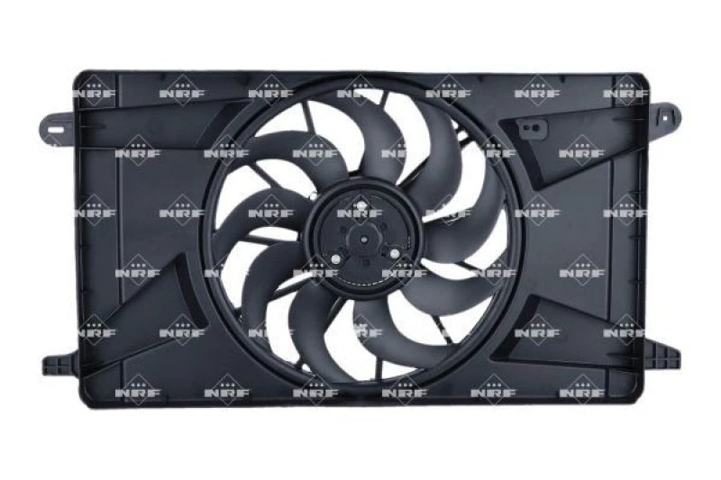 Image of NRF 470141 Cooling Fan with radiator fan shroud Fan,radiator (508)