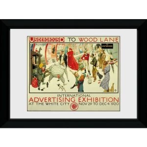 Image of Transport For London Advertising Expo 50 x 70 Framed Collector Print