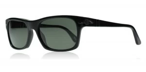 image of Persol PO3037S Sunglasses Black 95/58 Polarized 57mm