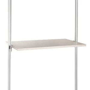 image of Relax Cream Linen effect Shelf kit (W)900mm (D)500mm