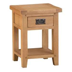 Image of Robert Dyas Stockbridge Ready Assembled Oak Side Cabinet