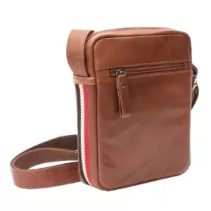 Image of PRIMEHIDE Small Texan Mens Bag - Brown