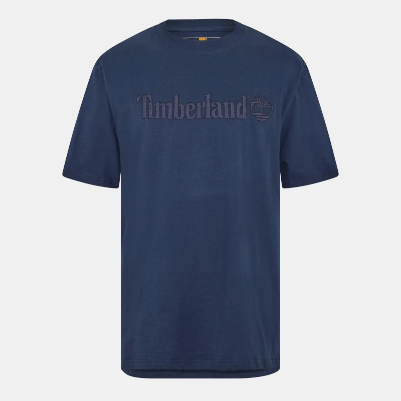 Image of Timberland Timberland Embroidery Tonal T-Shirt Dark Sapphire Male L42/44 LP79103