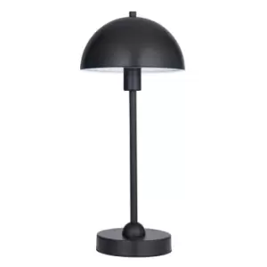 Image of Saroma Complete Table Lamp, Matt Black Paint