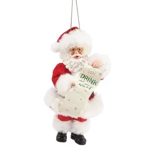 Image of Till You're Jolly Santa Hanging Ornament
