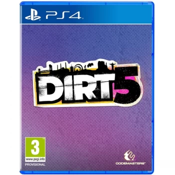 image of DiRT 5 PS4 Game