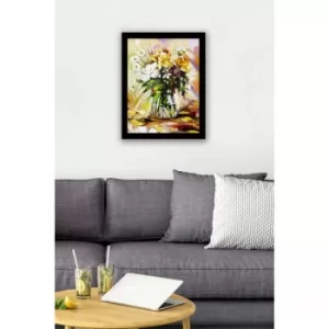 Image of SC0226 Multicolor Decorative Framed MDF Painting