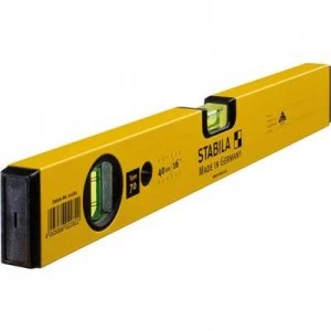 image of Stabila 70 2282 Alu spirit level 40cm 0.5 mm/m