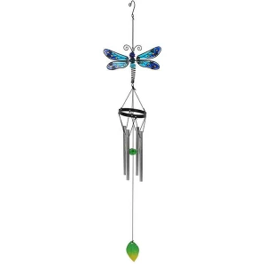 image of Blue Spotted Dragonfly Windchime